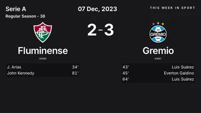 Report: Fluminense vs Gremio (2023-12-07)
