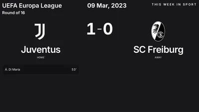Report: Juventus vs SC Freiburg (2023-03-09)