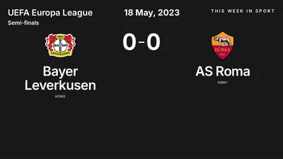 Report: Bayer Leverkusen vs AS Roma (2023-05-18)