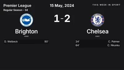 Report: Brighton vs Chelsea (2024-05-15)