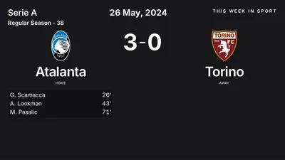 Report: Atalanta vs Torino (2024-05-26)