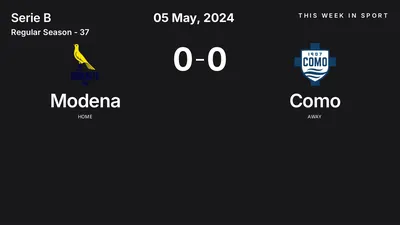 Report: Modena vs Como (2024-05-05)