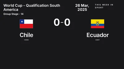 Report: Chile vs Ecuador (2025-03-26)
