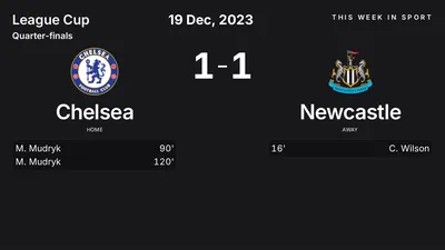 Report: Chelsea vs Newcastle (2023-12-19)