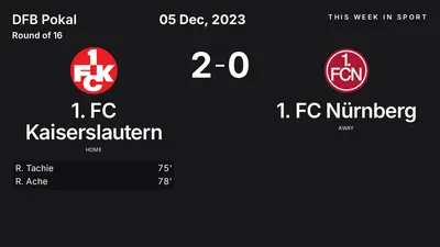 Report: 1. FC Kaiserslautern vs 1. FC Nürnberg (2023-12-05)