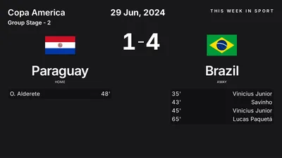 Report: Paraguay vs Brazil (2024-06-29)