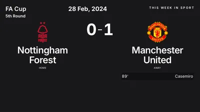 Report: Nottingham Forest vs Manchester United (2024-02-28)