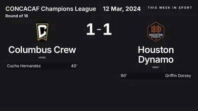 Report: Columbus Crew vs Houston Dynamo (2024-03-12)