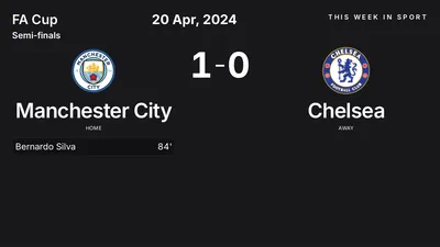 Report: Manchester City vs Chelsea (2024-04-20)