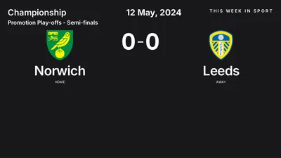 Report: Norwich vs Leeds (2024-05-12)