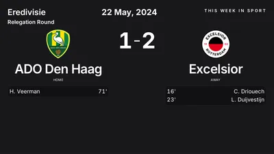 Report: ADO Den Haag vs Excelsior (2024-05-22)