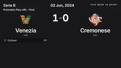 Report: Venezia vs Cremonese (2024-06-02)