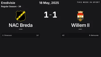 Report: NAC Breda vs Willem II (2025-05-18)