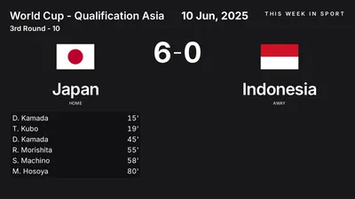 Report: Japan vs Indonesia (2025-06-10)