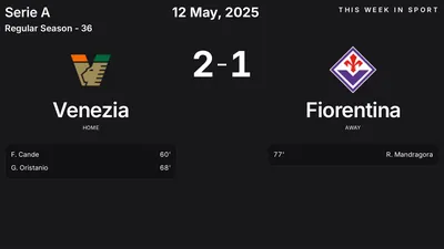 Report: Venezia vs Fiorentina (2025-05-12)