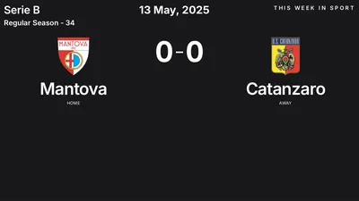 Report: Mantova vs Catanzaro (2025-05-13)