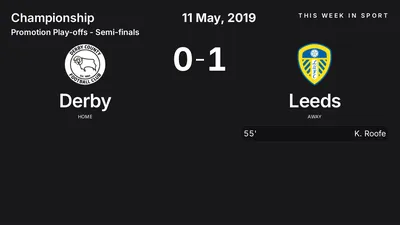 Report: Derby vs Leeds (2019-05-11)
