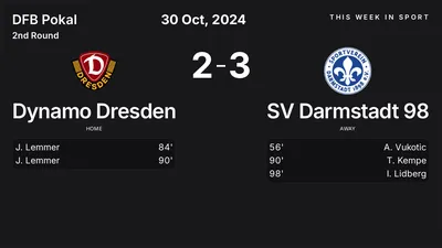 Report: Dynamo Dresden vs SV Darmstadt 98 (2024-10-30)