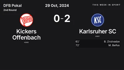 Report: Kickers Offenbach vs Karlsruher SC (2024-10-29)