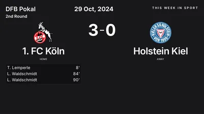 Report: 1. FC Köln vs Holstein Kiel (2024-10-29)