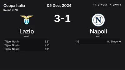 Report: Lazio vs Napoli (2024-12-05)