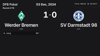 Report: Werder Bremen vs SV Darmstadt 98 (2024-12-03)