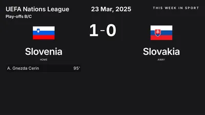 Report: Slovenia vs Slovakia (2025-03-23)