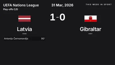 Report: Latvia vs Gibraltar (2026-03-31)