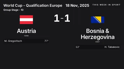 Report: Austria vs Bosnia & Herzegovina (2025-11-18)