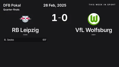 Report: RB Leipzig vs VfL Wolfsburg (2025-02-26)