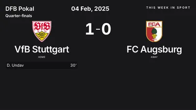 Report: VfB Stuttgart vs FC Augsburg (2025-02-04)