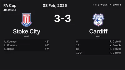 Report: Stoke City vs Cardiff (2025-02-08)