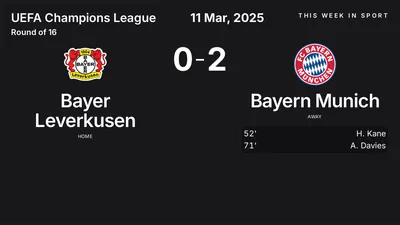 Report: Bayer Leverkusen vs Bayern Munich (2025-03-11)