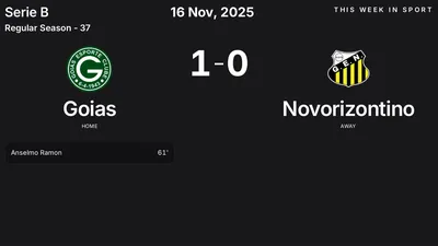 Report: Goias vs Novorizontino (2025-11-16)