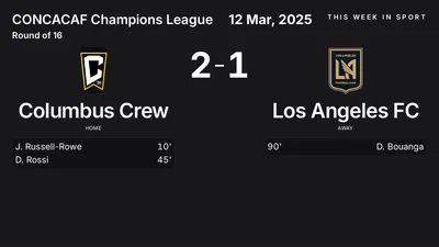 Report: Columbus Crew vs Los Angeles FC (2025-03-12)