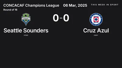 Report: Seattle Sounders vs Cruz Azul (2025-03-06)