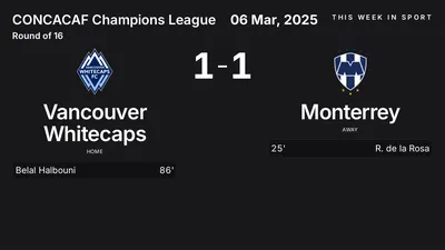 Report: Vancouver Whitecaps vs Monterrey (2025-03-06)
