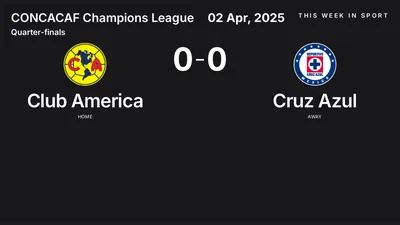 Report: Club America vs Cruz Azul (2025-04-02)