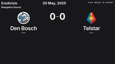 Report: Den Bosch vs Telstar (2025-05-20)