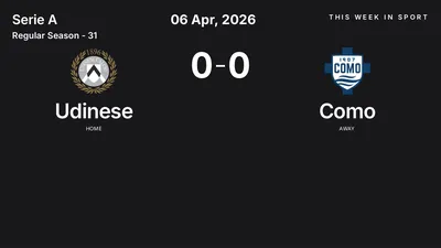 Report: Udinese vs Como (2026-04-06)