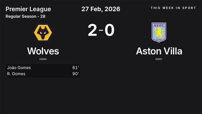 Report: Wolves vs Aston Villa (2026-02-27)
