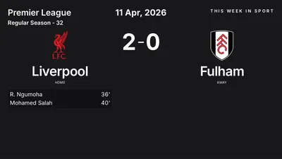 Report: Liverpool vs Fulham (2026-04-11)