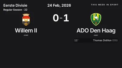 Report: Willem II vs ADO Den Haag (2026-02-24)