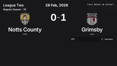 Report: Notts County vs Grimsby (2026-02-28)