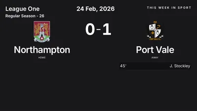 Report: Northampton vs Port Vale (2026-02-24)