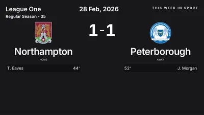 Report: Northampton vs Peterborough (2026-02-28)