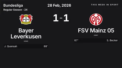 Report: Bayer Leverkusen vs FSV Mainz 05 (2026-02-28)