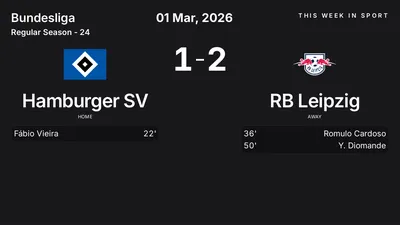 Report: Hamburger SV vs RB Leipzig (2026-03-01)