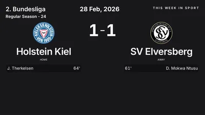 Report: Holstein Kiel vs SV Elversberg (2026-02-28)