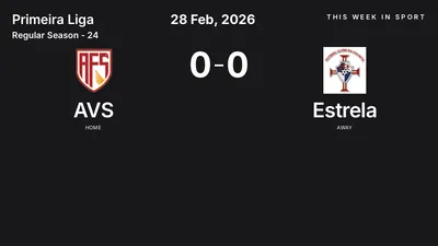 Report: AVS vs Estrela (2026-02-28)